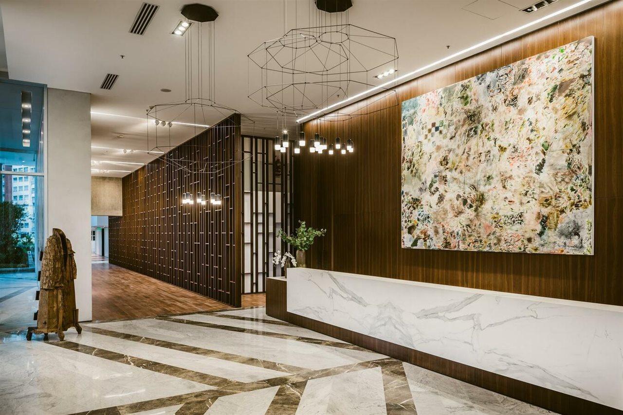 Sls Buenos Aires Puerto Madero Hotel Kültér fotó The lobby of the hotel