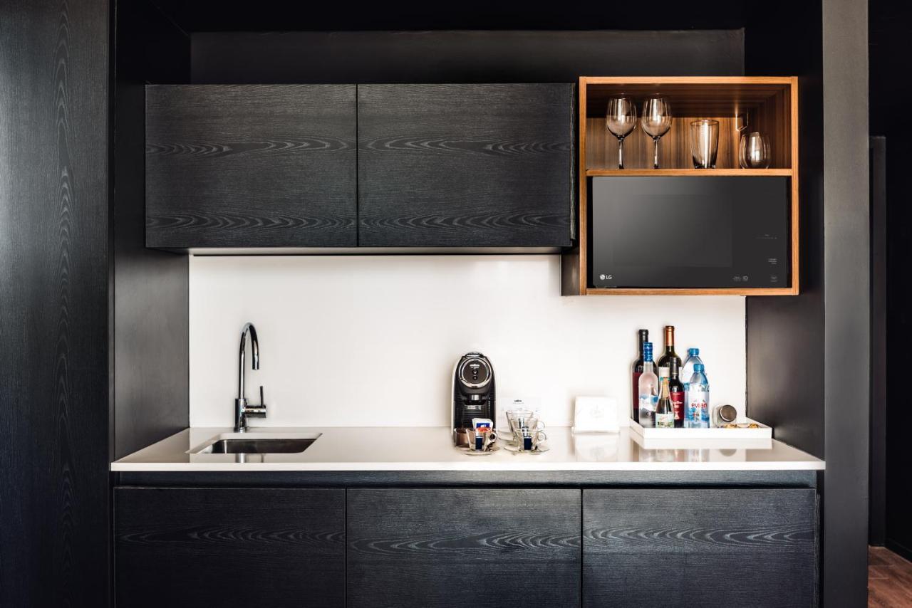 Sls Buenos Aires Puerto Madero Hotel Kültér fotó A wet bar in a hotel room